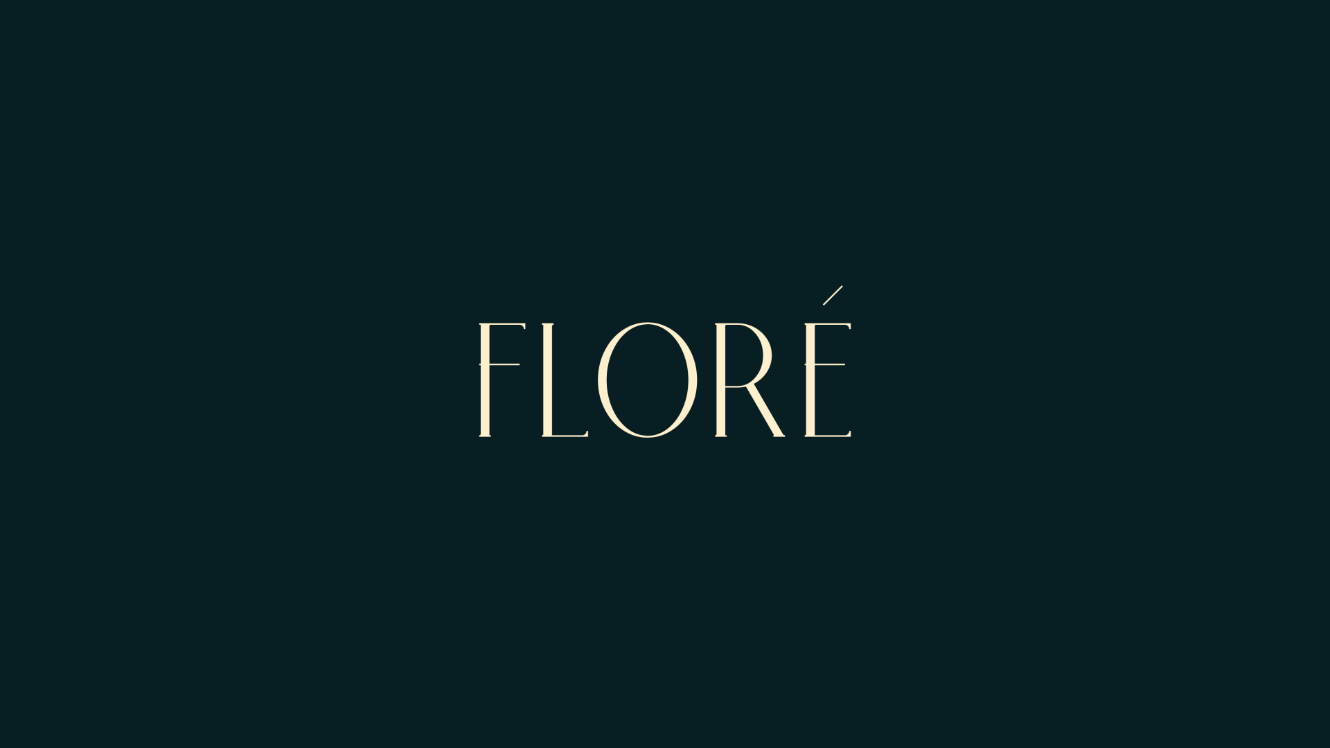 Flore_Main_Logo_Desin_Typography_Fashion_Style